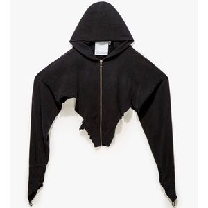 COPY - Sami Miro Vintage V CUT ZIP-UP HOODIE